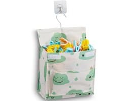 Wasknijper Tas - Opbergtas Kledingclips - Wasknijpers Opbergen - Waterdicht met Deksel - 86 "x 11" - Grijs