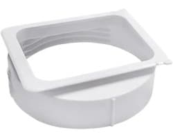 Générique 150 mm draagbare Air Conditioning Exhaust Duct Interface Pipe Connector Air Conditioner Accessoires Raam Adapter (A 15 cm)