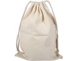 Tas met trekkoord, Fdit 2 stuks multifunctionele stofdichte ademende opbergtas met trekkoord voor thuis, reizen, wandelen, kamperen (22 x 28 cm)