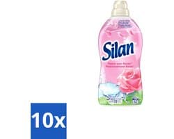 10 x Silan – Wasverzachter – Classic Pink Passie voor Rozen – 1144 ml - Wasverzachter - Roze Geur - Wasgoed Verzachter - Kleding Verzachter - Statische Elektriciteit