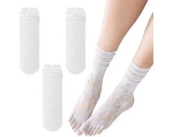 Solidchoice - Set van 3 Dames Sokken in Diverse Kleuren
