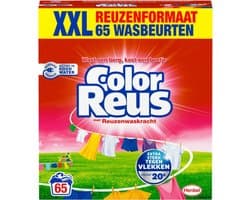 Color Reus Waspoeder - Wasmiddel - Gekleurde Was - 60 Wasbeurten - Grootverpakking