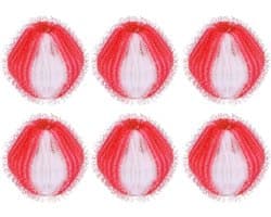 Wasballen Set - Pluizenvanger Wasmachine - Kleding Reinigen - Voorkomt Kleding Knoop - 6 Stuks - N.v.t.