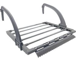ZRSS® Droogrek Deur - Hangend Wasrek - Handdoekrek Badkamer - Ook voor Balkon of Radiator
