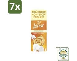 7 x Lenor – Geurbooster – Amber & Orchidee – 12 Wasbeurten – 155 g - Grootverpakking - Koffiezetapparaat - Koffiezetapparaat - Koffiezetapparaat