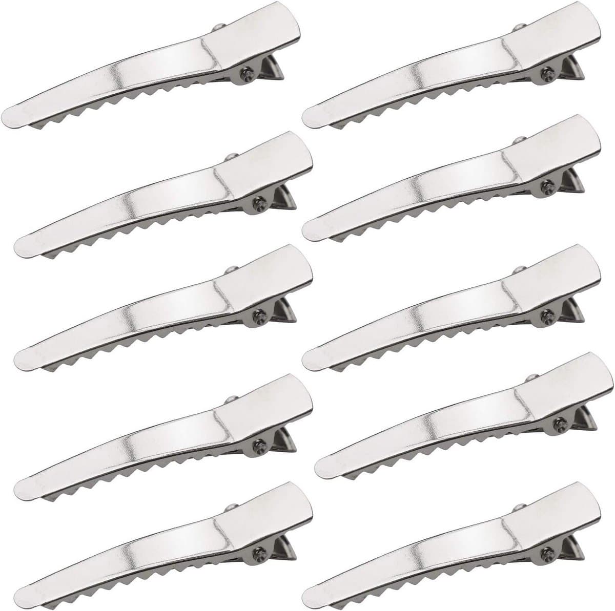 50 Alligator Haarspeldjes - Krokodillengrepen 45 mm voor Kapsels en Creatief Knutselen — afbeelding 1