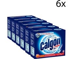 Calgon 3 in 1 Powerball Tabs Wasmachine Reiniger en Anti kalk - 55 Tabletten x6 — afbeelding 1