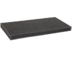 Filter schuimfilter voor wasdroger warmtepompdroger - 280 x 137 x 20 mm - alternatief geschikt voor droogkast Asko, Gorenje, Pelgrim — afbeelding 1