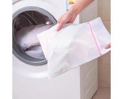 Waszak Groot I Wasnet I Waszak met rits I Washing Bag | Waszak Wasmachine I Waszakken | Waszak Ondergoed I 50 x 60 cm — afbeelding 1
