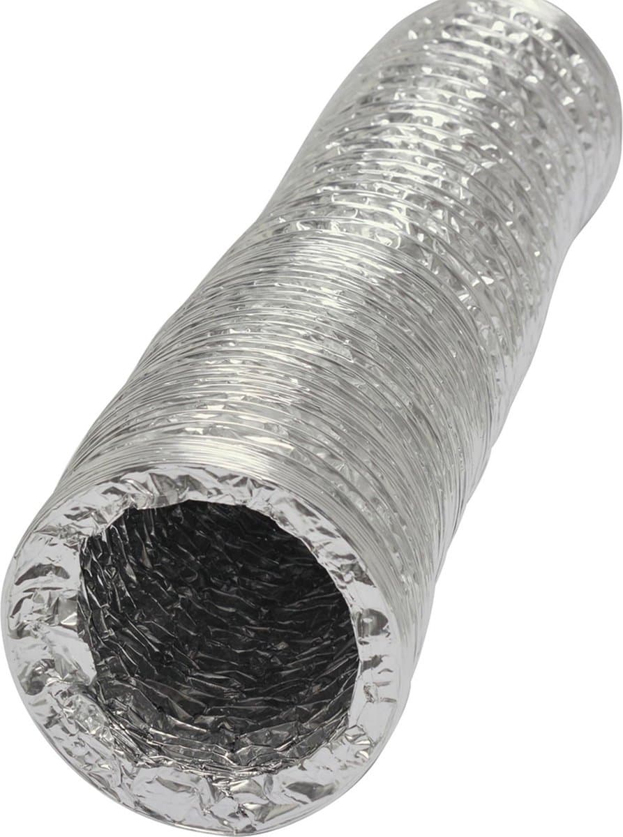 STARX afvoerslang Ø 125 mm - Aluminium - Lengte 10 mtr - Alu — afbeelding 1