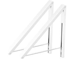 Equivera Wanddroogrek - Wanddroogrek Inklapbaar - Droogrek - Wand Droogrek - Wasrek Hangend - Schuifbaar — afbeelding 1