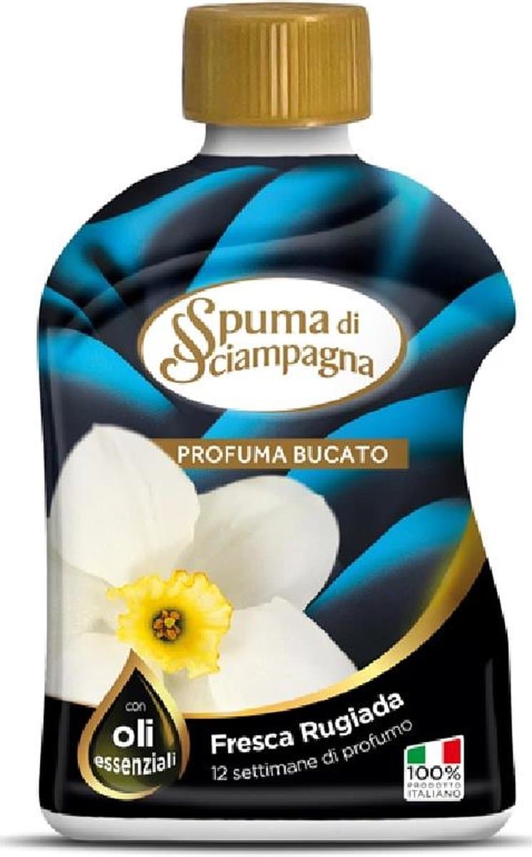 Spuma di sciampagna intensieve wasparfum fresca rugiada (ochtendbries) met essentiële oliën — afbeelding 1