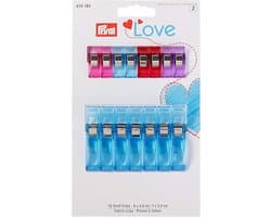 Set van 15 Stoffen Clips (2.6-5.5cm) - Alternatief voor Spelden voor Naaien en Quilten