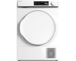 Sharp KDNHA9S6PWEBX – warmtepomp droger – 9 kg – energie label E – 15 programma’s – LED binnenverlichting – wit –