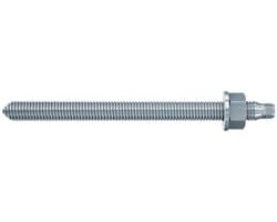 Ankerstang M10x250 Verzinkt Staal 5.8 - Geschikt voor Mortel & Injectiesystemen - 10 Stuks