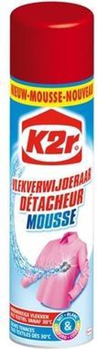 K2R AEROSOL ONTVLEKKER MOUSSE 400 ML 3303 — afbeelding 1