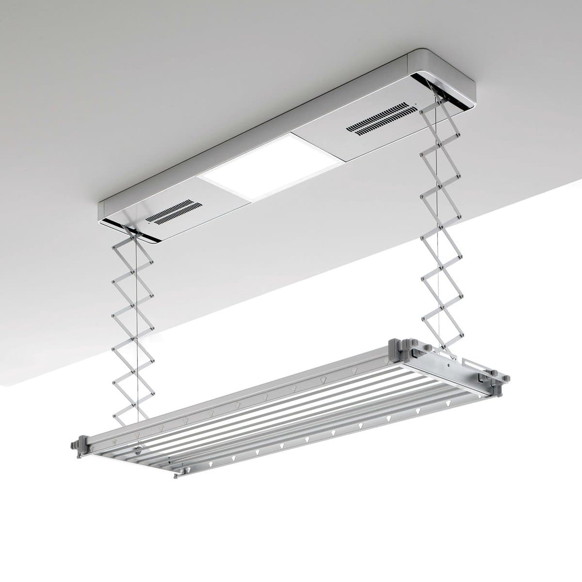 Foxydry 160 cm PRO electrisch plafonddroogrek met verwarming - 160 X 53 X 25 cm — afbeelding 1