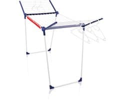 Leifheit droogrek Pegasus 200 Solid - 20 m drooglengte incl. houders voor klein wasgoed