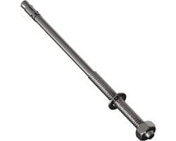 Wiganker RVS - Keilbout Betonanker - Zware Verankering - Direct Belastbaar - M12 x 240mm