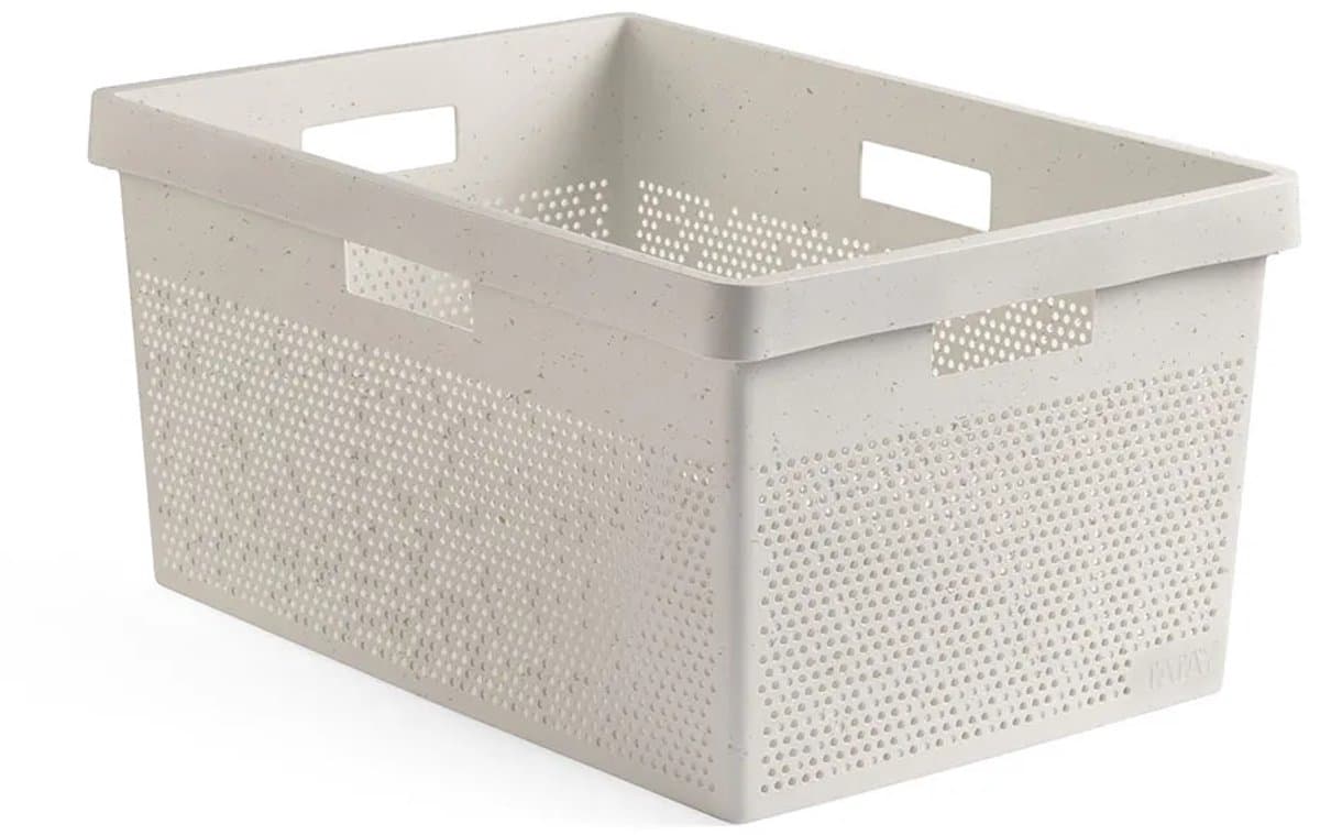 Tatay Bohol Ecohome Wasmand 40l Zilver — afbeelding 1