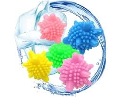 Famanu Drogerballen (verpakking van 12) – Mix Colour Wasballen voor de wasdroger - Herbruikbare wasballen voor wasmachine - wasdroger bal voor snelle droogtijd