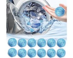 Wasmachine-vangers voor wasmachine, haarvanger voor wasmachine, ballen voor wasmachine, herbruikbare ballen voor wasmachine, schone dierenharen (blauw)