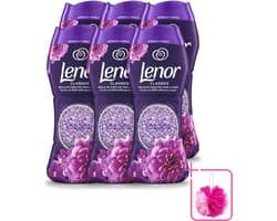 6 x Lenor Unstoppables – Geurbooster – Amethyst – 210 g - Bulkverpakking - Geurbooster was - Douchemop - Wasgeur
