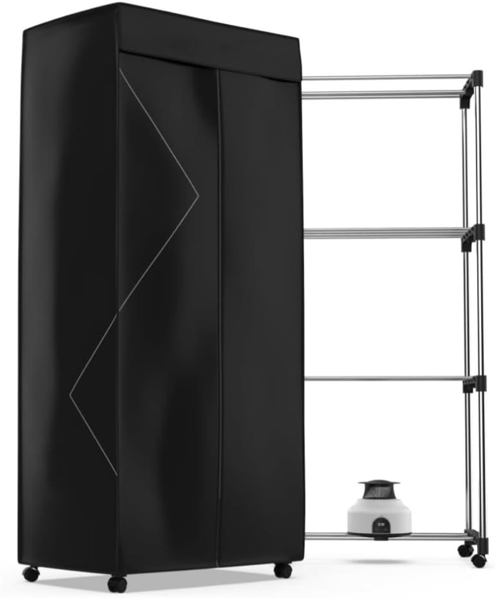 ZRSS® Elektrisch Droogrek - Droogtoren met Verwarming - Handdoekrek - Verwarmd Drogen - Met Timer — afbeelding 1