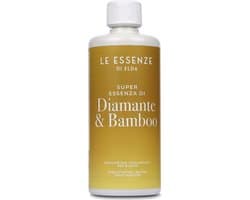 Le Essenze di Elda Wasparfum Diamante & Bamboo 500 ml – Luxe Italiaanse Wasparfum