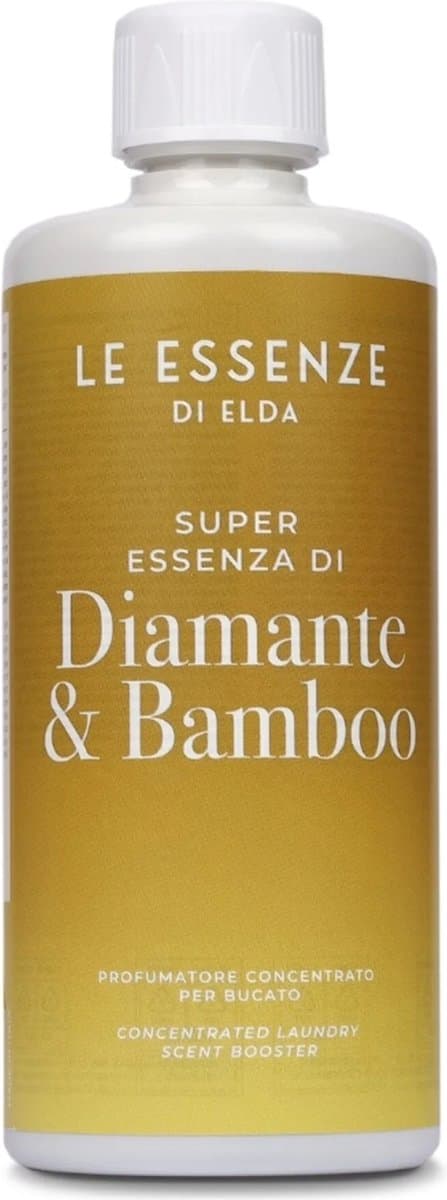 Le Essenze di Elda Wasparfum Diamante & Bamboo 500 ml – Luxe Italiaanse Wasparfum — afbeelding 1
