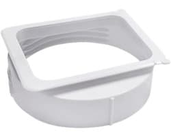 Airconditioner uitlaatadapter, airconditioning slangverlenging, universele schroefdraadkoppeling voor draagbare airconditioner uitlaatslangkoppeling (150 mm) (KY-25 15 cm)