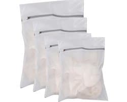 Waszak (4, 25 x 30 cm) - Mesh zakken - Met rits - Beschermt kleding tijdens het wassen - ShopVlot