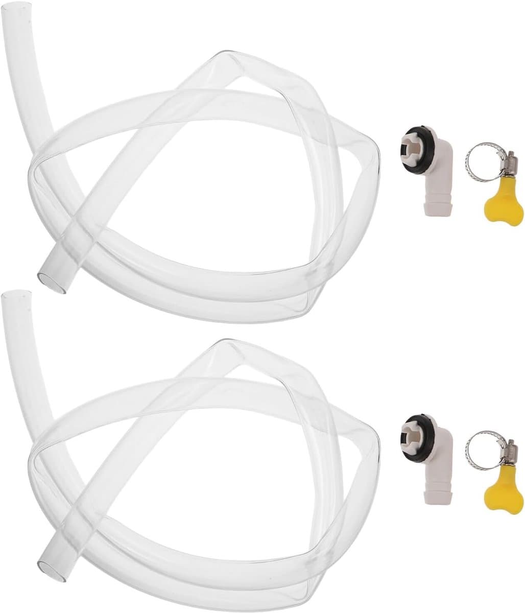 2 Piece Set Drain Hoses For Air Conditioning Drain Hose For Air Conditioning Portable Drain Hose For Drain Pipe Connector — afbeelding 1