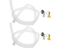 2 Piece Set Drain Hoses For Air Conditioning Drain Hose For Air Conditioning Portable Drain Hose For Drain Pipe Connector