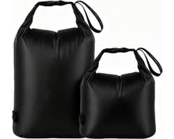 Waszak voor reizen, waterdichte vuilwaszak van 70D nylon voor kleding, kamperen en zwemmen, 34 x 51 cm, ideaal voor verhuizing en vakantie