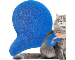 Dierenhaarverwijderaar - Wasroller Pluisjes - Wassen Zonder Haren - Beschermt Textielvezels - 10.5 cm - Blauw