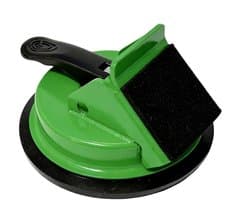 Grondanker Vloer - Tegelgereedschap Bevestiger - Vloeren Leggen - Dubbel Hoekmechanisme - 12 cm - Zwart