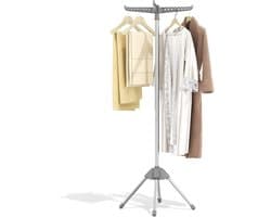 Dailygoods- Droogrek Opvouwbaar - Ruimtebesparend Wasrek - Roestbestendig - Geschikt Voor Binnen/Buiten - 63,5 x 63,5 x 150 cm - Wasdroger