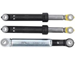 Multaparts® schokbrekers -set van 3 stuks- geschikt voor Miele wasmachine | Hoogwaardig alternatief voor origineel Miele 7221780, 7381920, 7381921, 7381922, 7381923 | 2 x Suspa 06230027 (75N) + 1 x Suspa 4151285 (120N) — afbeelding 1