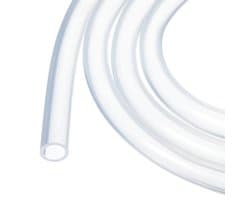 10ft siliconen slang 6mm binnendiameter 8mm buitendiameter transparante industriële kunststof slang van zuivere siliconen voor pompheveling, afvoer, irrigatie, brouwen, 1/4"