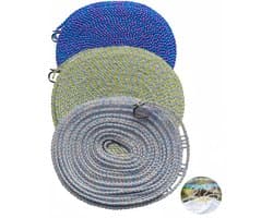 3-Pack Intrekbare Waslijn 8 Meter - Winddicht en Antislip voor Binnen en Buiten