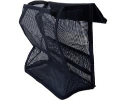 Hangende Waslijn Tas - Wasknijper Opberger - Wasknijpers Sorteren - Met Hanger Haak - 20x10x24 cm - Zwart — afbeelding 1