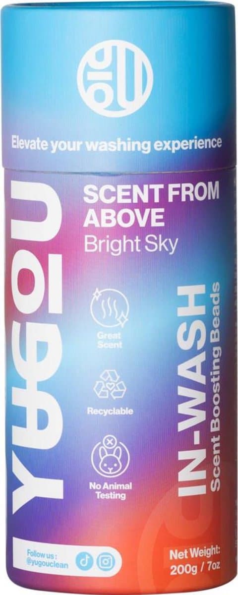 TikTok Viral: YUGOU In-Wash Scent Boosting Beads Bright Sky — afbeelding 1