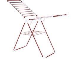 Belinay - Wasrek - Droogrek - Wasrek inklapbaar - Rood Wit