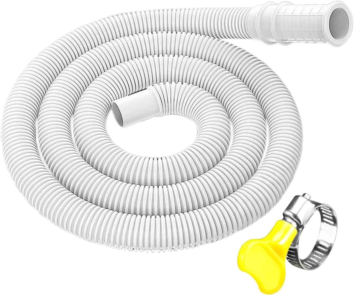 Afvoerslang Airco - Condensslang - Waterafvoer - Verstelbare Klem - 3-5 Meter - Grijs — afbeelding 1