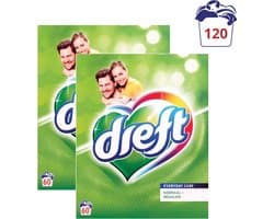 Dreft Everyday Care Original waspoeder - 120 wasbeurten (2 x 60 wasbeurten - 2 x 3.9KG)