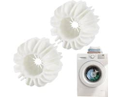 Wasballenset,Wasballenset 2X herbruikbare ballen Geen schade Wasmachine