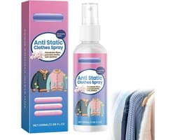 Antistatische spray voor kleding, textiel, meubels en auto's - Vermindert statische elektriciteit, 100ml