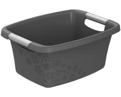 Rotho Flowers Wasmand 12L Antraciet