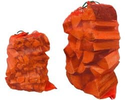 Sterke Gaaszakken - Netzakken Opbergzakken - Hout Opslag - Glad Binnenwerk - 100 Stuks Groot - Rood